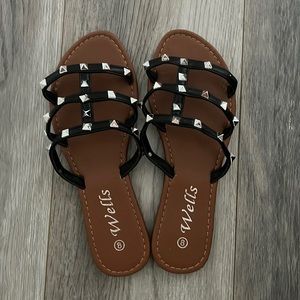 Studded sandals